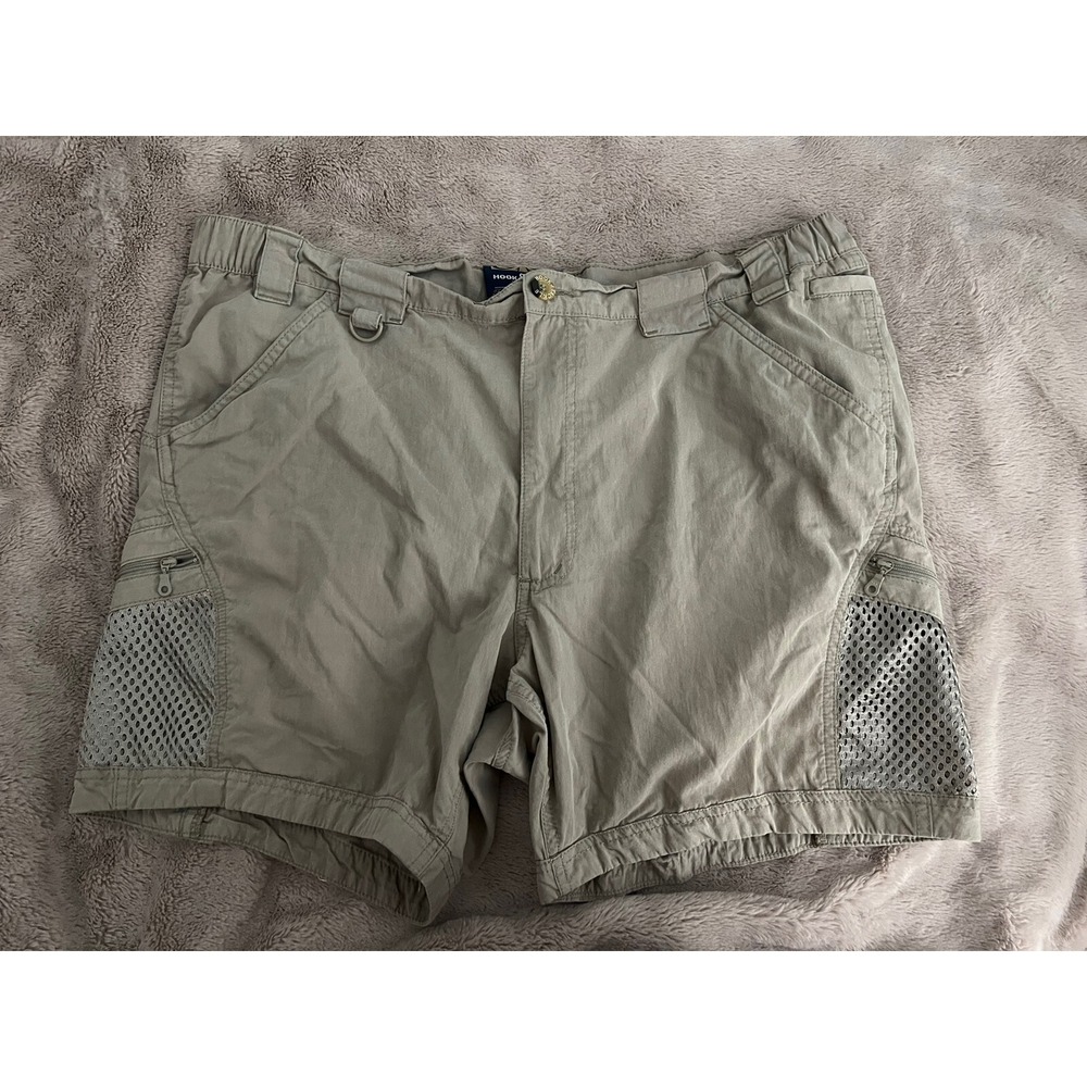 hook and tackle fishing gear‎ khaki cargo shorts adult size 40